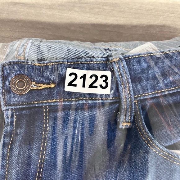 Old Navy Mid Rise Bootcut Jeans Womens 12 Stretch Blue Denim Pants Cute 2123 - Picture 9 of 9